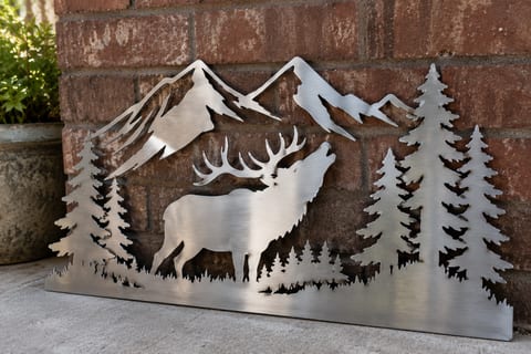 Brushed stainless