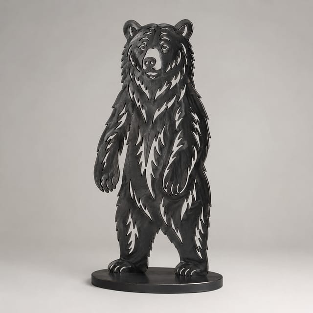 Standing Bear Silhouette