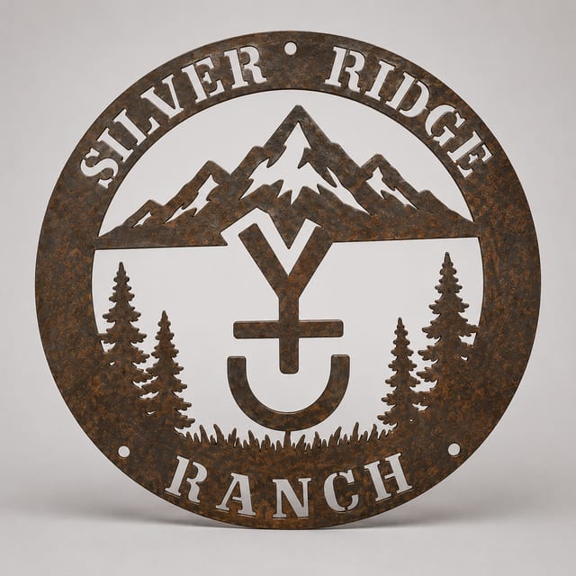 Custom Ranch Brand Sign